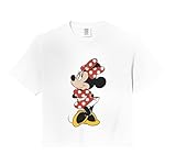 Disney Mickey and Friends Minnie Mouse Traditional Portrait Comfort Colors Crop Top