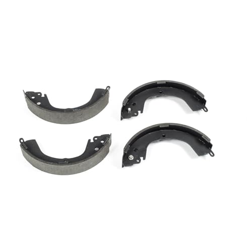 Image of PowerStop Rear Drum Brake Shoes for Mitsubishi Montero Sport 1997-04 - Brake Shoe Replacement, B728