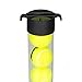Franklin Sports Tennis + Padel Ball Hopper Tube - (15) Tennis Ball Picker Upper Tube - Hopper + Picker for Quick Pickup + Storage - Practice + Training Equipment - Balls Not Included