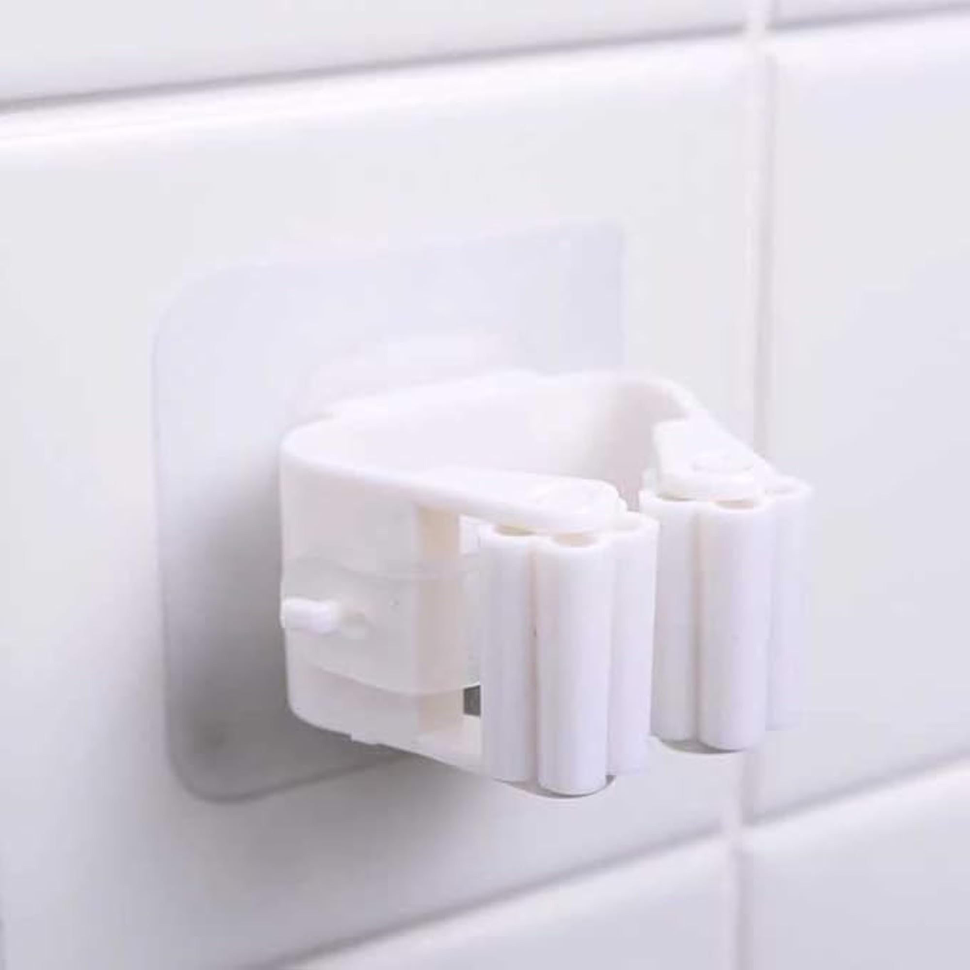 Wall Mounted Broom Clip Mop Grippers for Home