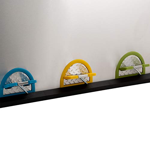 Organize It All 3 Compartment Step-On 45 Liter Recycling Trash Can, Stainless Steel #TOP2