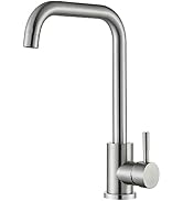 Hevenaov Duschsystem Ohne Armatur - Regendusche 20x20cm Mit Edelstahl Säule