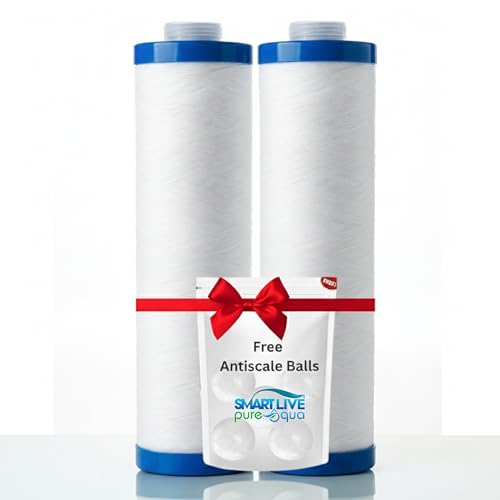 Image of Original Multilayer Pre Filter Candles for Livpure Water Purifiers | Removes Chlorine, Flouride, Heavy Metals and Water Softening | Pack of 2