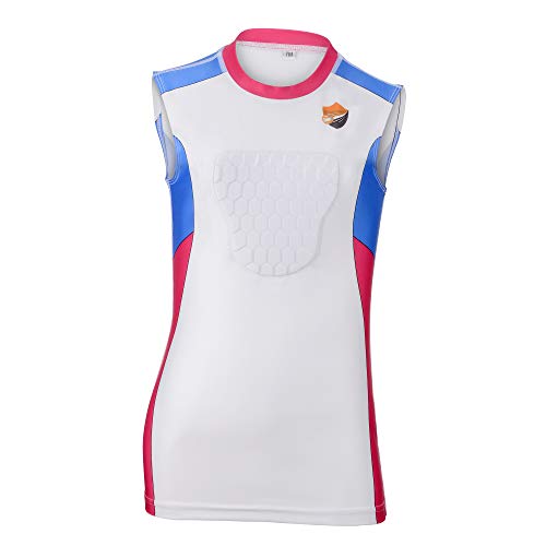 ProBay Chest Protector Shirt for Kids- Heart Guard Sternum Protection Compression Shirts for Baseball Basketball Softball Soccer (S)