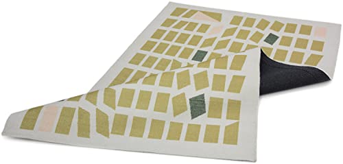 Image of Printed Rug Soft Floor Carpets with Anti Slip Backing for Living Room | Bedroom | Kids Room (Grey Green, 5x7 Feet)