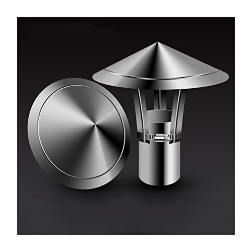 Chapeau de cheminee ventilation toit gaines zinc couvercle - 2