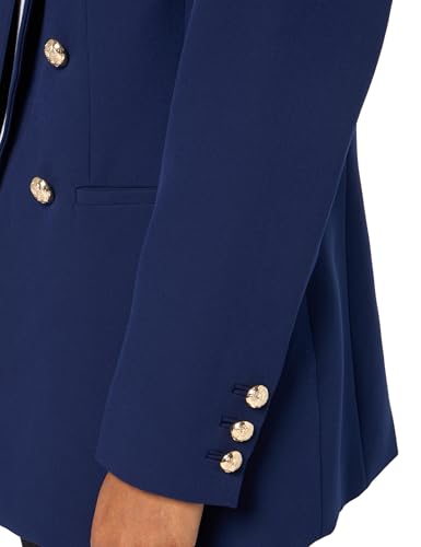 Anne Klein Women's Anne Stretch Faux Double Breasted Jacket3
