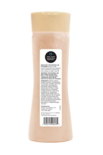 Amazon Basics Silky Smooth Body Wash, Peach & Orange Blossom Scent, 18 Fl Oz #TOP1
