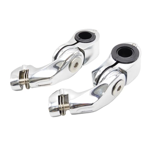 Repose-pieds pare-cylindre 32mm avec pinces de fixation durables pour moto touring