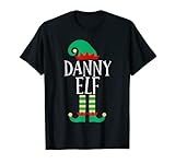 El divertido juego de vacaciones de Navidad Danny Elf para niños, niñas, hombres, mujeres y niños. Sombrero y zapatos de elfo para adultos y niños diseñados para él y para ella. Bonita pijama de Nochebuena y mañana de Navidad para hijo, hija, papá, madre, hermano, hermana, sobrino y sobrina.