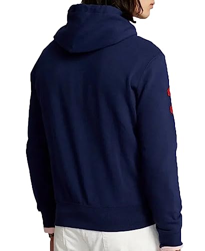 POLO RALPH LAUREN Men's Triple Pony Match Play Fleece Hoodie (as1, alpha, xx_l, regular, regular) Navy Blue4