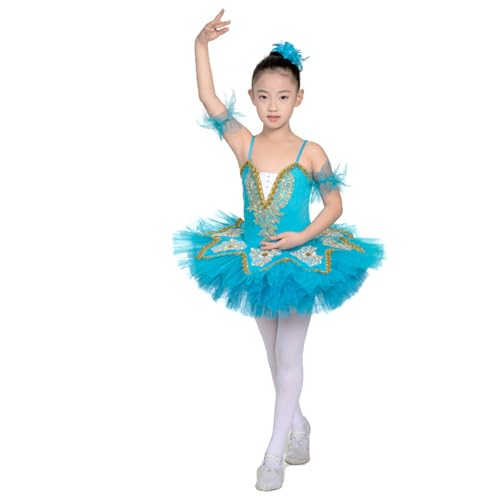 Robe tutu de ballet à paillettes et perles pour l'éclat des petites ballerines