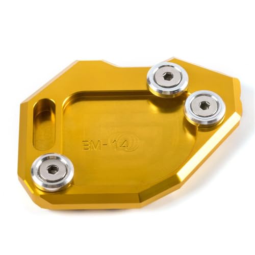 Plaque d'extension de béquille moto contre la chute des BMW F800GS