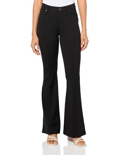 Tommy Hilfiger Women's Flared Solid Pintuck Sportswear Pants