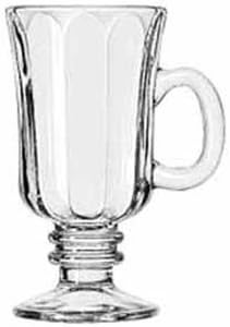 Libbey Optic 8-1/4 Oz. Beautiful Irish Coffee Glass Mug
