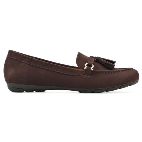 Image of Cliffs by White Mountain Women's Gush Cushioned Driving Moccasin Loafer Flat