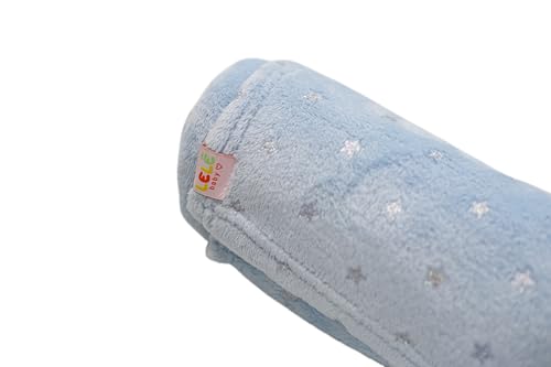 Mantinha bebe e cobertor fofinho e quentinho fleece estrelas