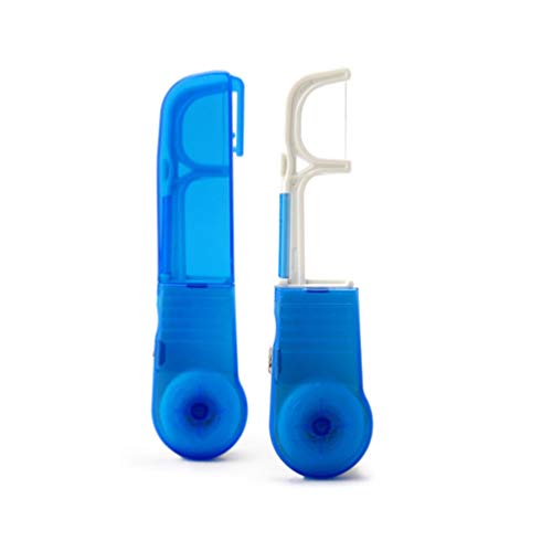 Healifty Suporte de Fio Dental SubstituiÃ§Ã£o Punho de PlÃ¡stico Organizador de Dispensador de Fio D