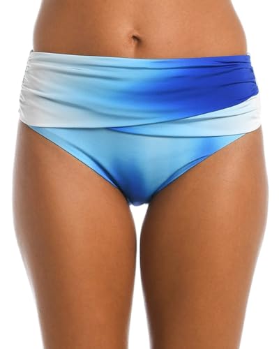 La Blanca Women's Mid Waist Sash Band Swimsuit Bottom