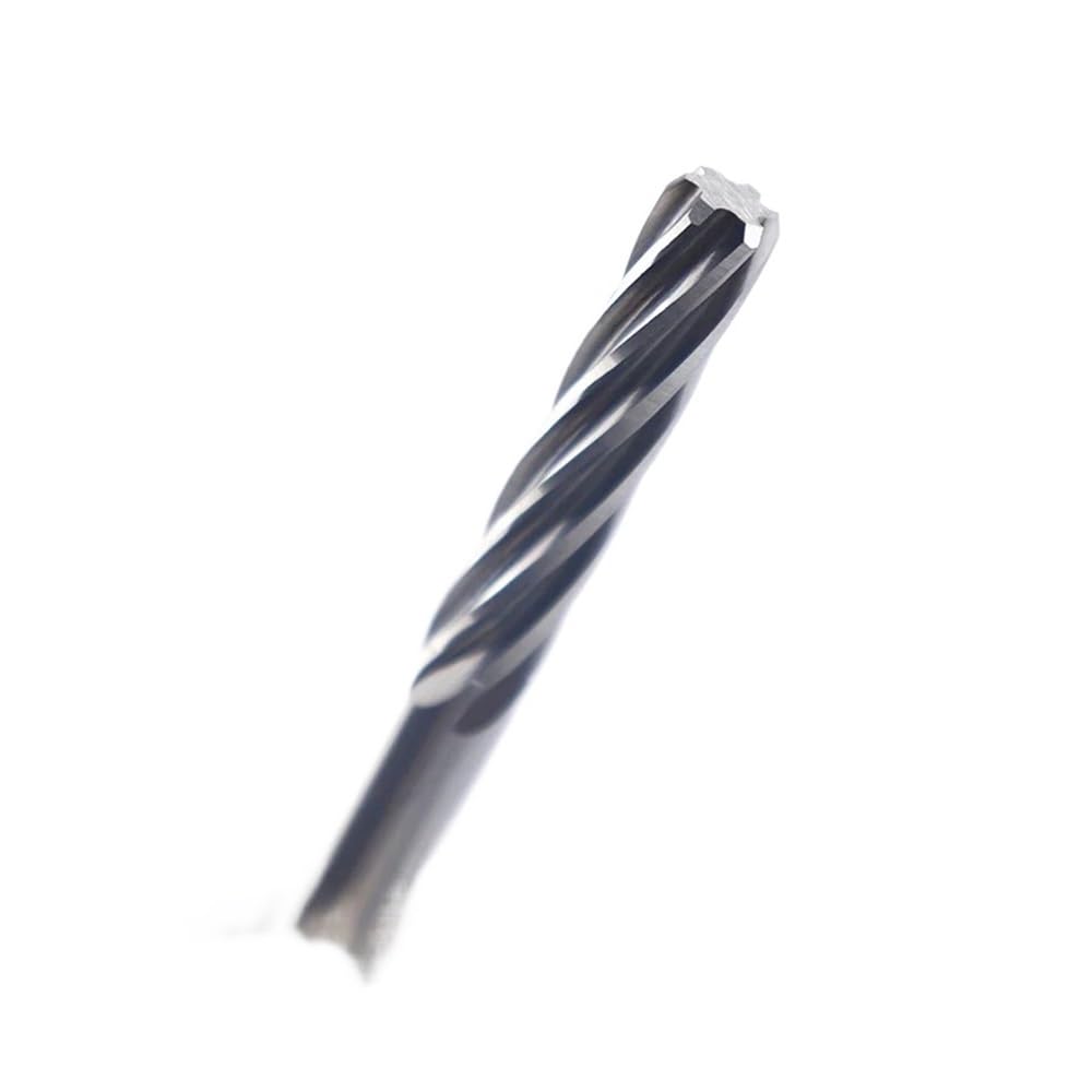 Hartmetall-Maschinenreibahle, Zwei Dezimalstellen, Spiralnut, unbeschichtet, Toleranz, Spannfutter, Metallschneider, CNC(3.7mm)