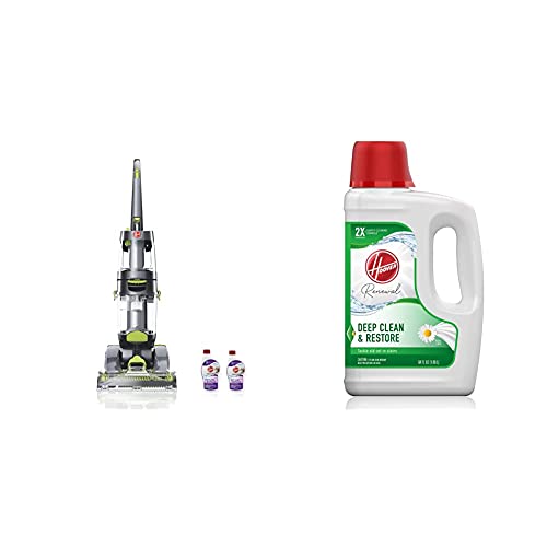 Hoover Pro Clean Pet Upright Carpet Cleaner, Shampooer Machine for Home and Pets, FH51050, Grey Renewal Deep Cleaning Carpet Shampoo, Concentrated Machine Cleaner Solution