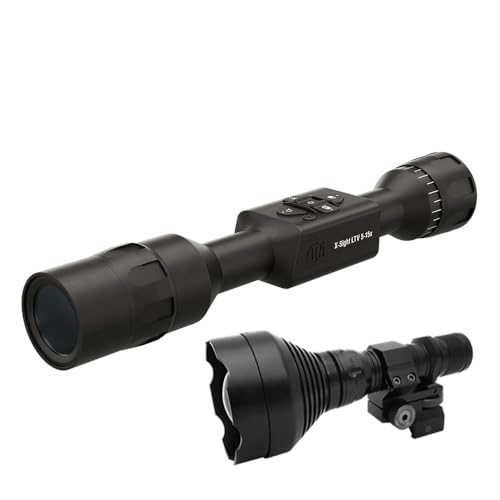 ATN X-Sight LTV Day/Night Scope & IR850-Supernova Long Range IR Illuminator with adjustable mount (5-15x)