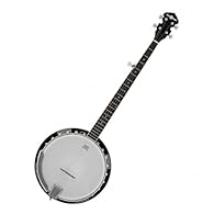 MAHOGANY BODY AND COVETED REMO SKIN: Enjoy a rich, authentic sound with the mahogany body and renowned Remo skin, providing excellent tone and durability. IDEAL FOR FOLK AND BLUEGRASS: Whether you're into folk or bluegrass, this 5-string banjo is per...