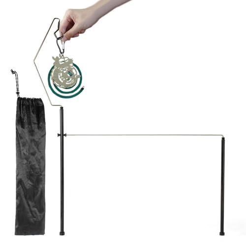 Estante De Escritorio para Acampar Al Aire Libre, Perchero para Acampar - Organizador De Escritorio con Soporte De Almacenamiento para Camping | Estante De Utensilios De Cocina De Escritorio De Metal