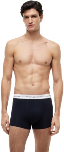 Tommy Hilfiger Herren 3P Trunks, Desert Sky/Desert Sky/Desert Sky, S – Ansicht 2