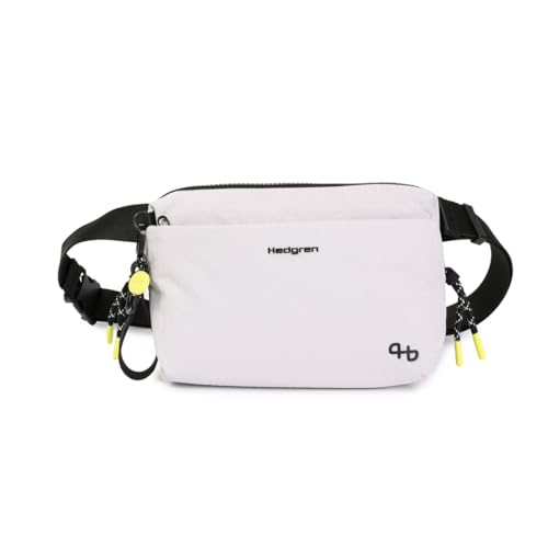 Sac banane Hedgren Jun gris vaporeux petit sac de taille ajustable