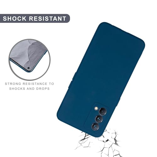 Image of SPRIG Compatible with Realme GT Master 5G Premium FlexTone (TPU) Back Cover Drop Tested Shock Proof Mobile Case for Men, Women, Boys and Girls with Camera Protection (Blue)