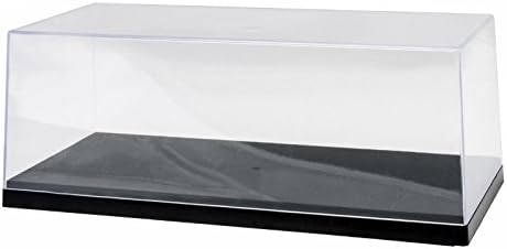 Acrylicase Clear Display Show CASE for 1:18 Die Cast Car Black Base 14"L x 6"W x 6"H image 2