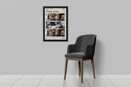 Image of BLINKART Blue Velvet Movie Poster Frame 8x12 Inch | Premium 300 GSM Paper Wall Print | Mid Century Vintage Film Artwork for Home, Bedroom, Living Room, Office | Framed Photo Decor
