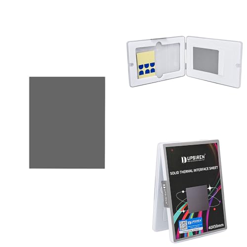 UPSIREN PCM-1 ���ω� GPU �T�[�}���p�b�h�A�����d���V���R���O���[�X 8.5W/mK CPU �T�[�}���y�[�X�g PS5 Steam Deck CPU GPU SSD M.2 �m�[�g�p�\�R���p (50 x 40 x 0.25mm)