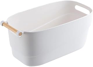 FRCOLOR Nail Soaking Bowl for Manicure Hand Soaking Bowl Nails Soak Container Plastic Hand Care Soak Bowl for Home DIY and Professional Nail Art Salon
