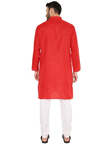 Image of Maharaja Magic Cotton Kurta Pyjama Set for Men