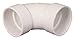 Genova Products 72820 90? Sanitary Elbow Pipe Fitting, 2"