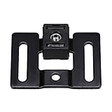 Corredores del cajón del cojinete, elevador ajustable del amortiguador de la puerta corredera de la puerta negra Adecuado para la puerta del granero