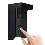 Waterproof Video Doorbell Cover Anti-Glare Doorbell Rain Cover Durable Camera Doorbell Cover for Video Doorbell, Fingerprint Lock, Camera Doorbell (Type-A)