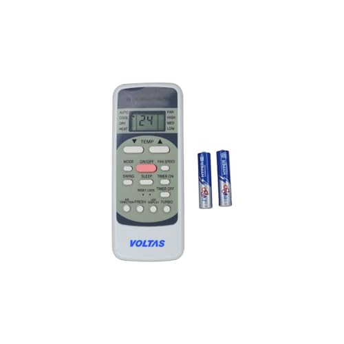 Image of Electronic Spices AC Remote | Compatible with Voltas AC (Model AC-12 /R51 M /E) with AAA Batteries