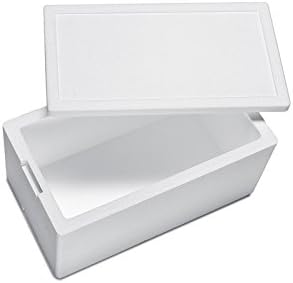Premium Polystyrene Box/Insulated Box โ 480 x 270 x 235 mm โ 16.0 Litres โ Size 8