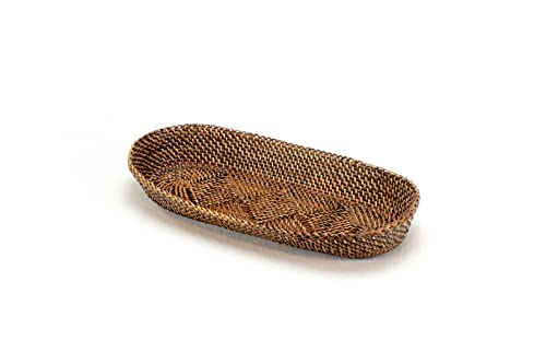 Calaisio, Oval Woven Large Baguette Basket, 12.5 Inches x 4 Inches, #BB4M