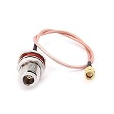 30cm N Female Bulkhead zu SMA Stecker RG316. Zopfkabels RF Koaxialkabel Überbrückungskabel