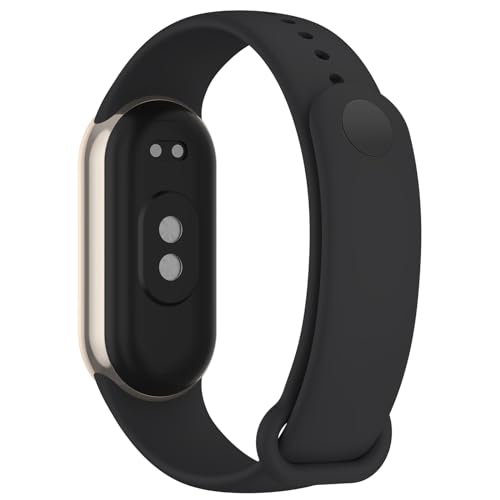 3 Pack Sport Straps for Xiaomi Mi Band 8/9/10, Soft Silicone Replacement Bands for Xiaomi Mi Band 8 &Xiaomi Mi Band 9& Xiaomi Mi Band 10 Fitness Tracker