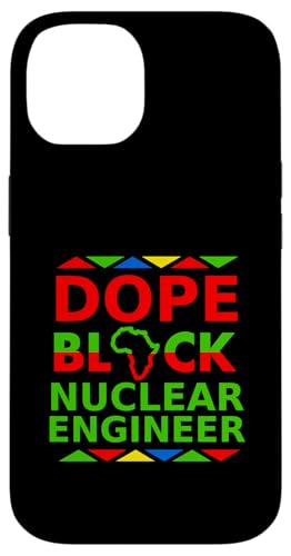 Dope Black Nuclear Engineer Proud Black ProfessionalLA X}zP[X iPhone 14 p