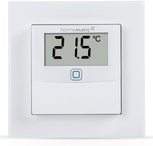 Bild 11 - Homematic IP Smart Home Wandthermostat mit Luftfeuchtigkeitssensor, digitales Thermostat Heizkörper/Fußbodenheizung mit App, Temperaturmessung, Energie sparen, 156669A0