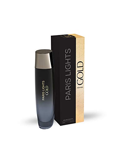 Mirage Brands Paris Lights Gold 3.4 Ounce EDT Men's Cologne | Mirage Brands is not associated in any way with manufacturers, distributors or owners of the original fragrance mentioned
