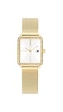 Tommy Hilfiger Orologio Con Movimento Al Quarzo A Due Lancette da Donna con Cinturino in Acciaio Inossidabile di Colore Dorato - 1782829