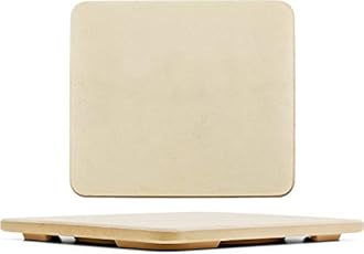 Pizza Stone - Baking Stone. SOLIDO Rectangular 14"x16" - Perfect for Oven, BBQ and Grill