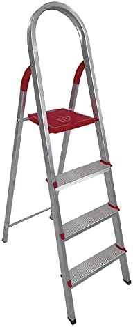 Escada de Alumínio 4 Degraus Linha Prática